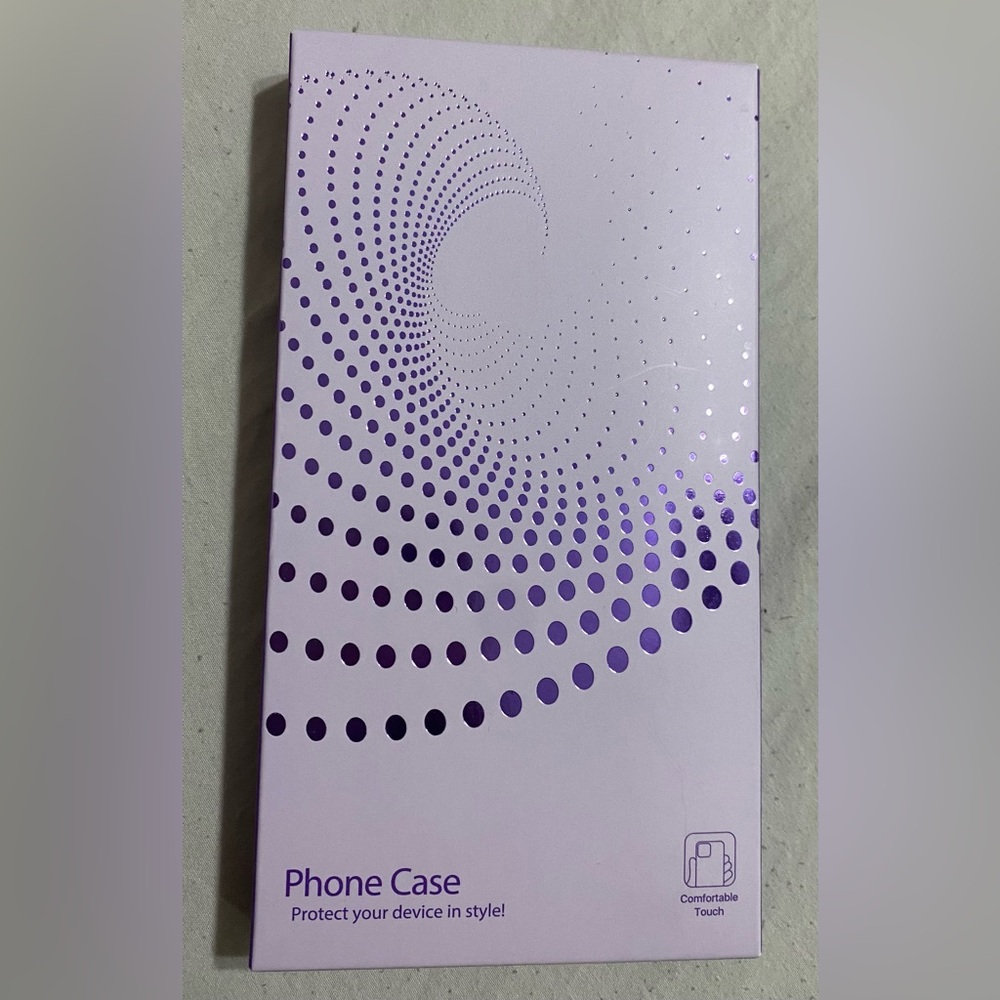 Purple Dot Pattern Phone Case - Unbranded